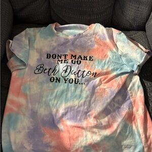 Tie-Dye Graphic Tee large